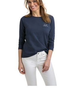 VINEYARD  LONG SLEEVE TEE sz 10/12 OR WOMENS S